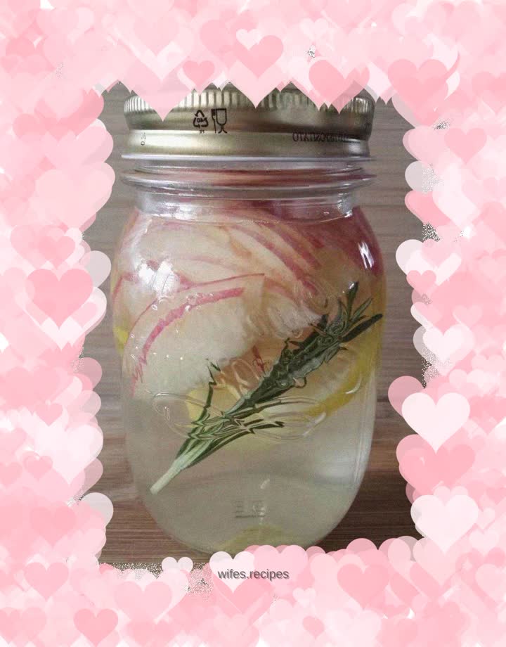 Rosemary Apple Water