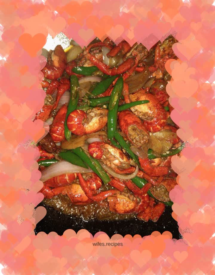 Braised crayfish