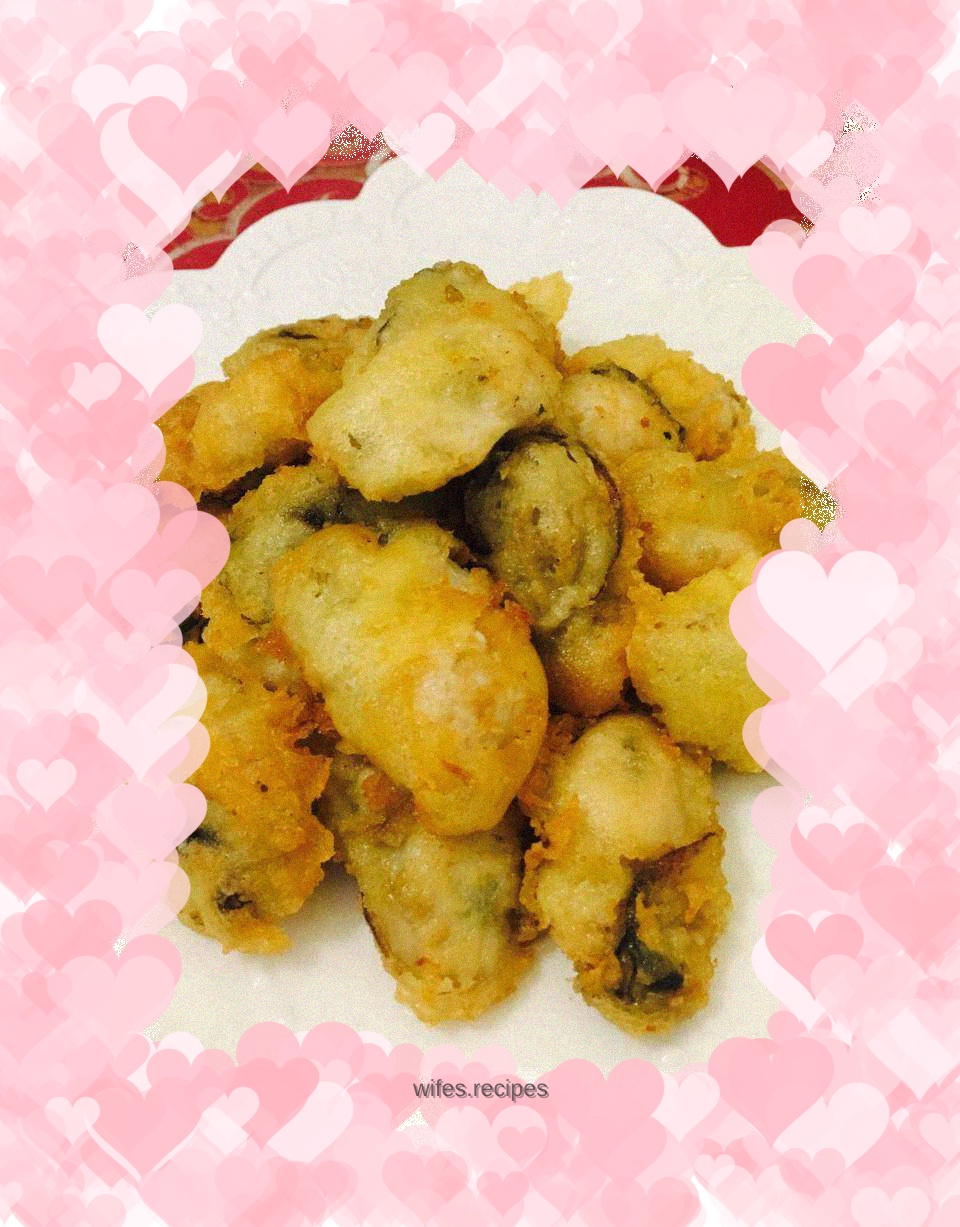 Fried oyster yellow