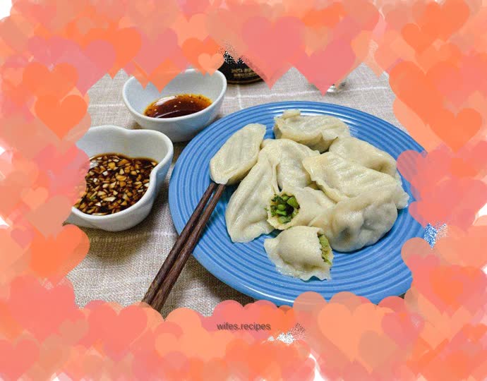 Chrysanthemum dumplings
