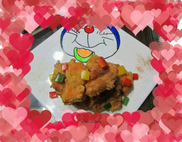 Salt and pepper salmon