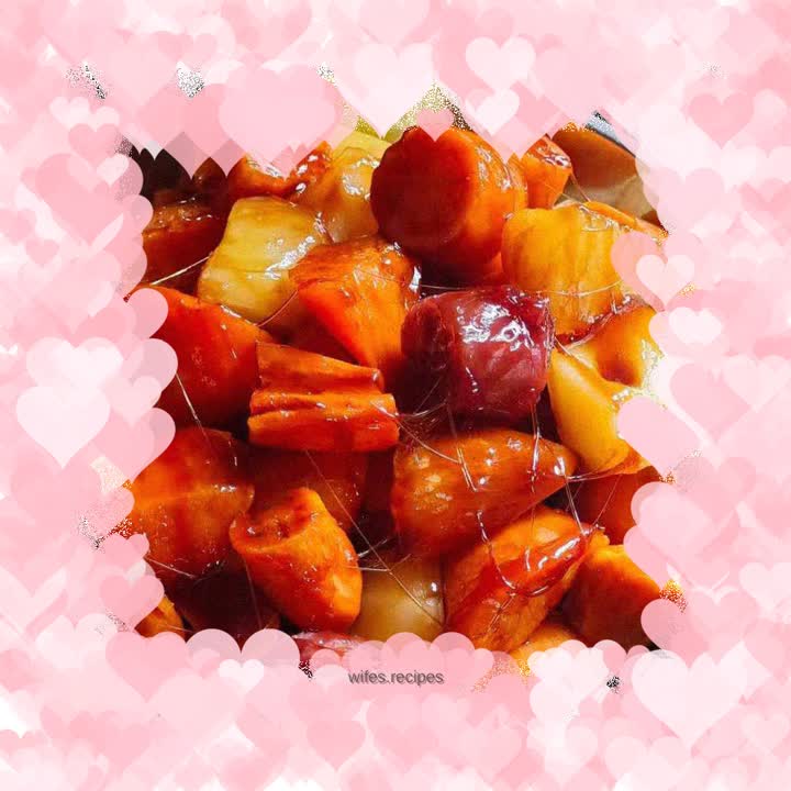 Shredded sweet potato