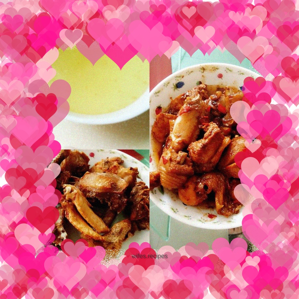 One chicken and three meals