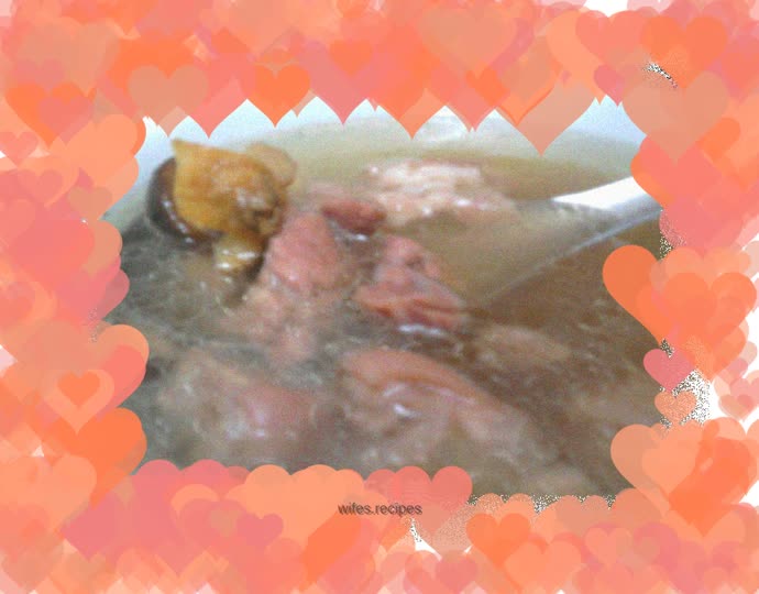 Mushroom and Pig’s Knuckle Soup