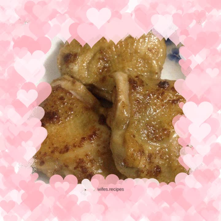 Pan-fried cumin chicken chop