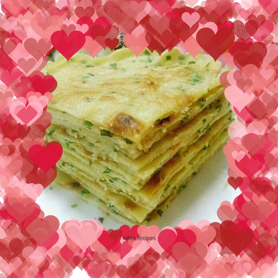 Green onion egg pancake
