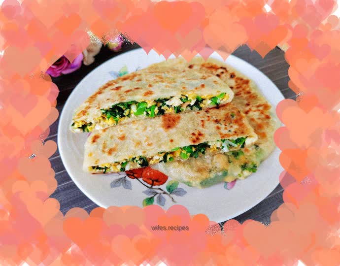 Mustard Egg and Tofu Pie