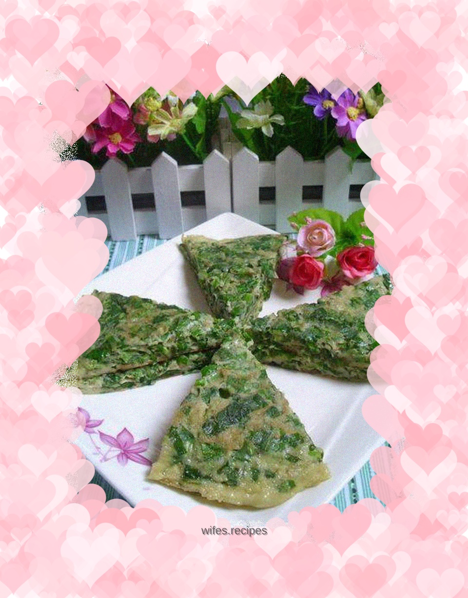 Chrysanthemum egg cake