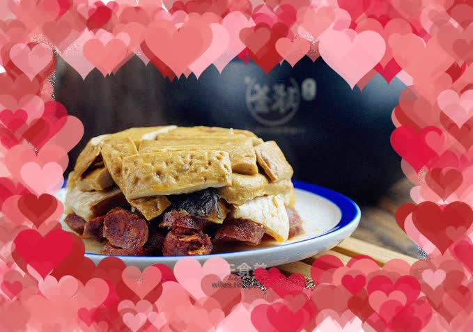 【Changde】Dried tofu and cured meat steamed