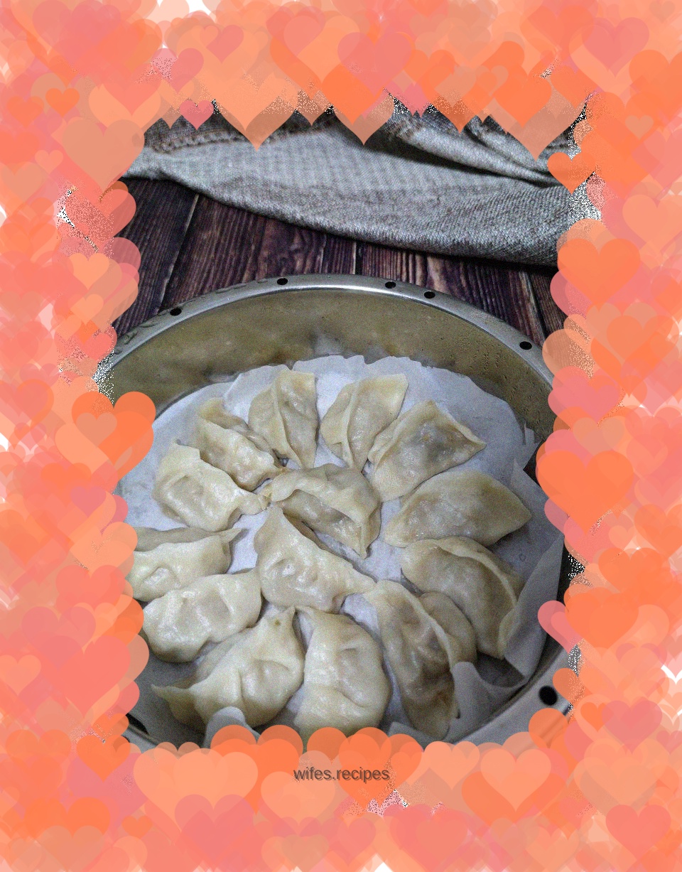 Steamed radish dumplings