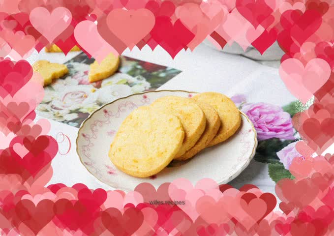 Salted egg yolk cheese cookies