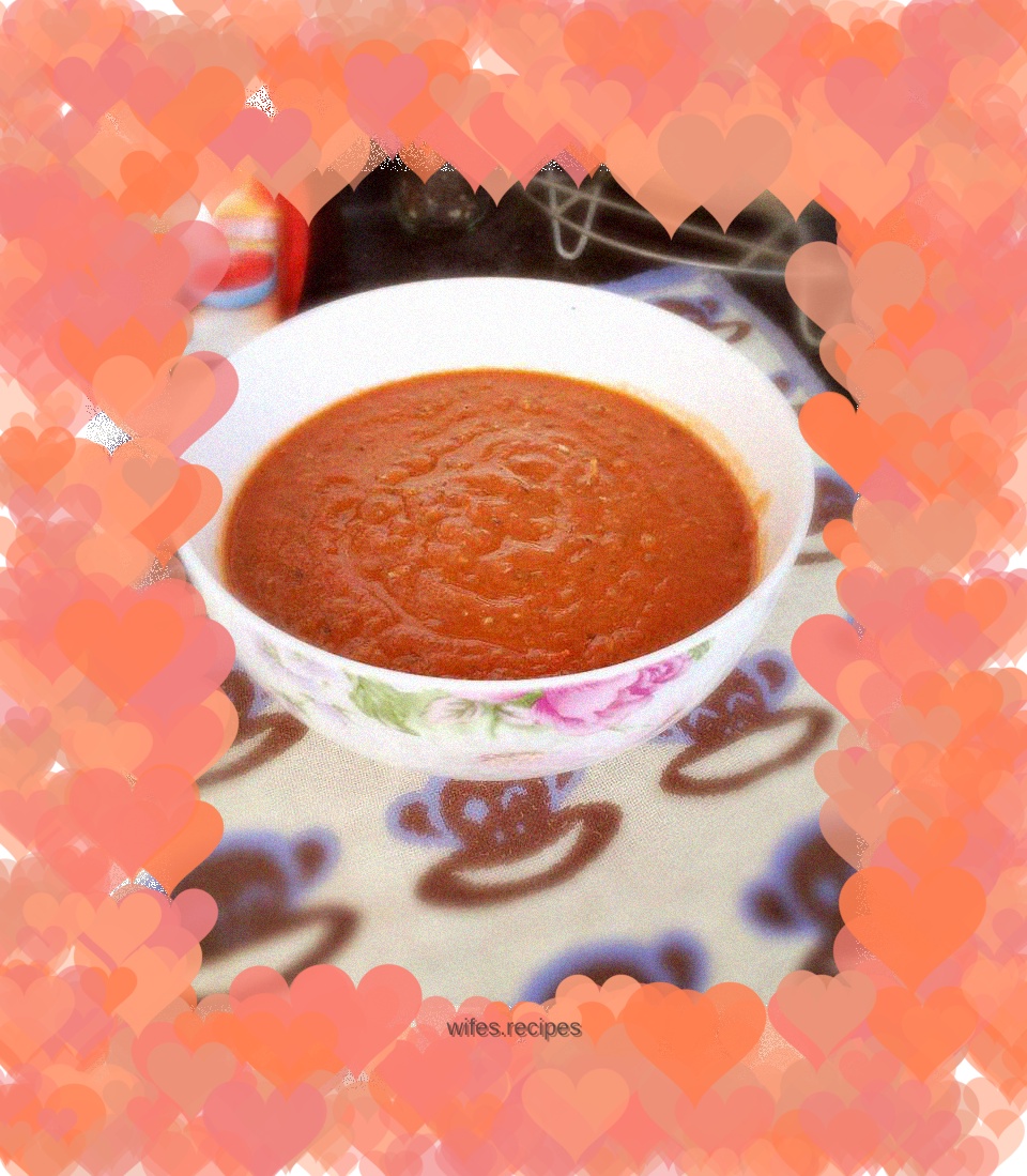 Improved pizza sauce