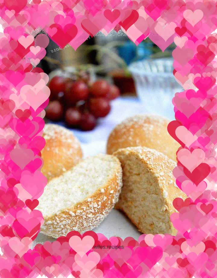 Coconut Whole Wheat Meal Buns