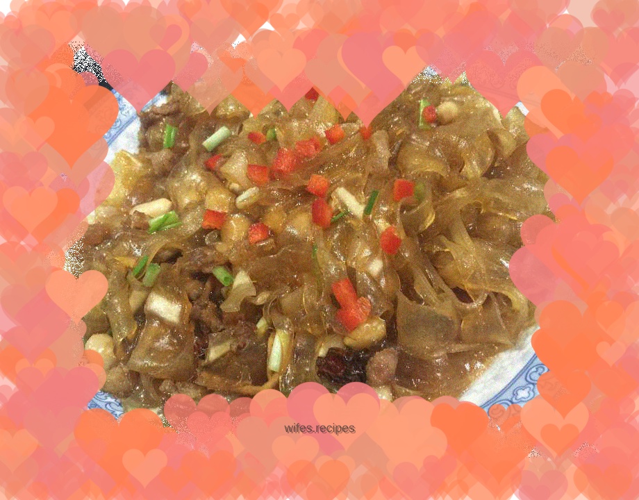 Fried Vermicelli with Minced Pork