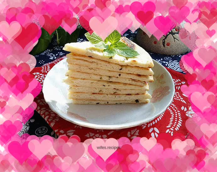 Grilled Onion Crispy Pancakes