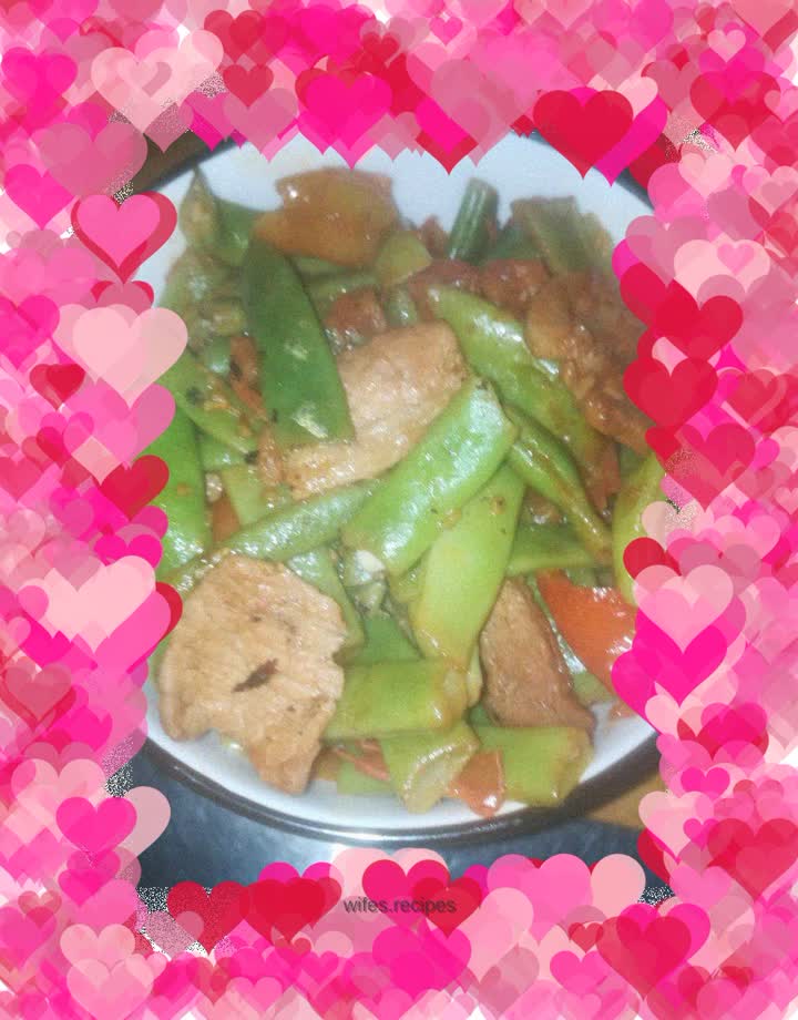 Stir-fried Pork with Beans