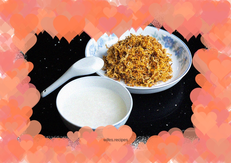 Environmentally friendly homemade pork floss
