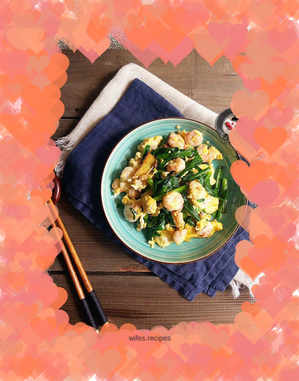 [Southern Fujian] Fried Eggs with Chives and Shrimp