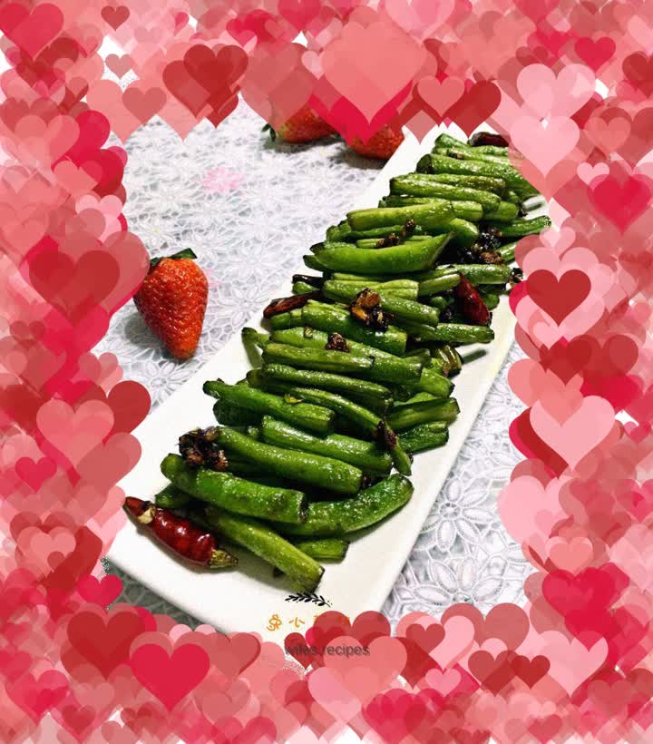 Stir-fried green beans