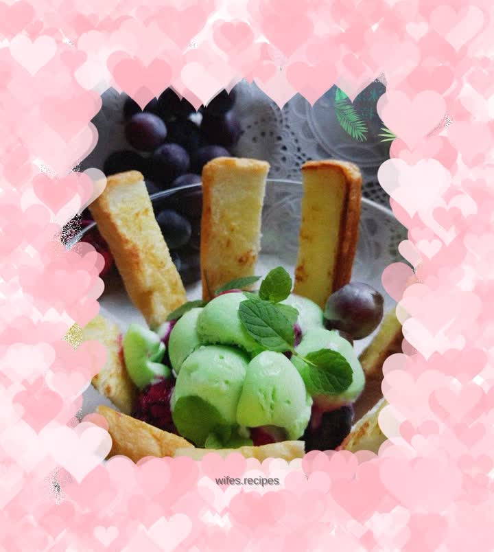 Bread Ice Cream Salad