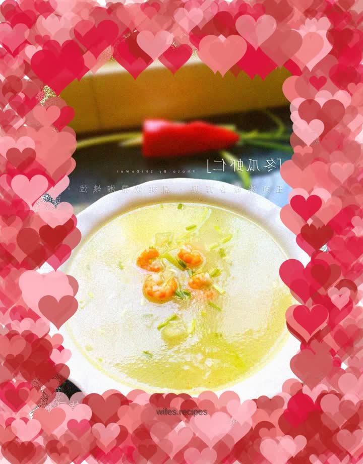 Winter Melon and Shrimp Soup