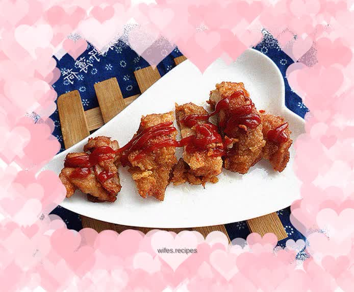 Garlic Fried Chicken Steak