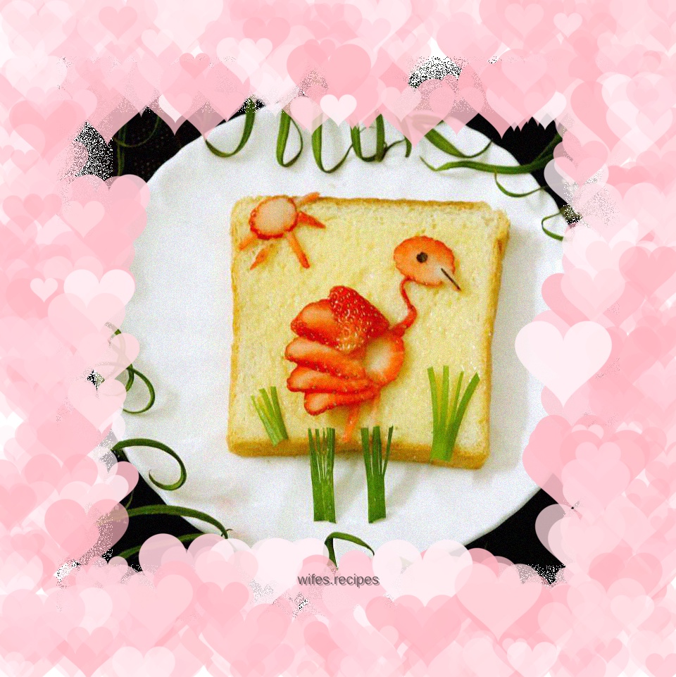 Flamingo Toast Slices