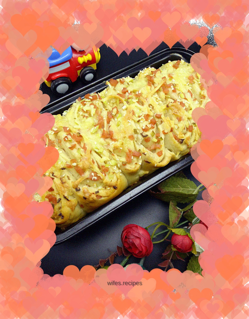 Chives, Ham and Cheese Meal Buns