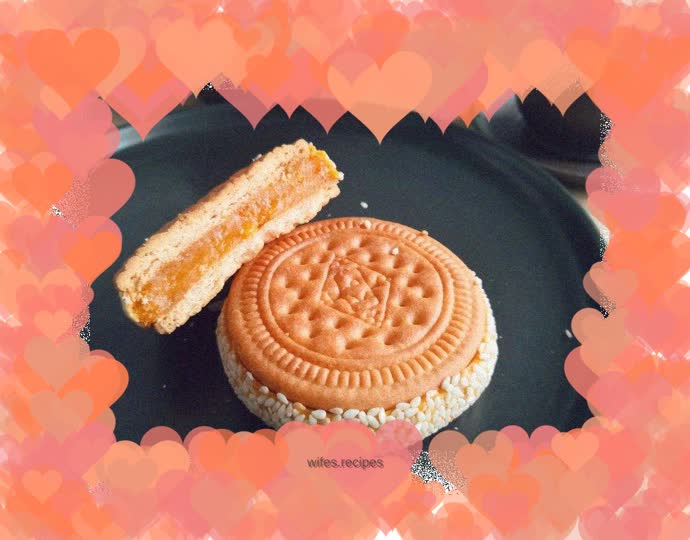 Pumpkin Sandwich Cookies