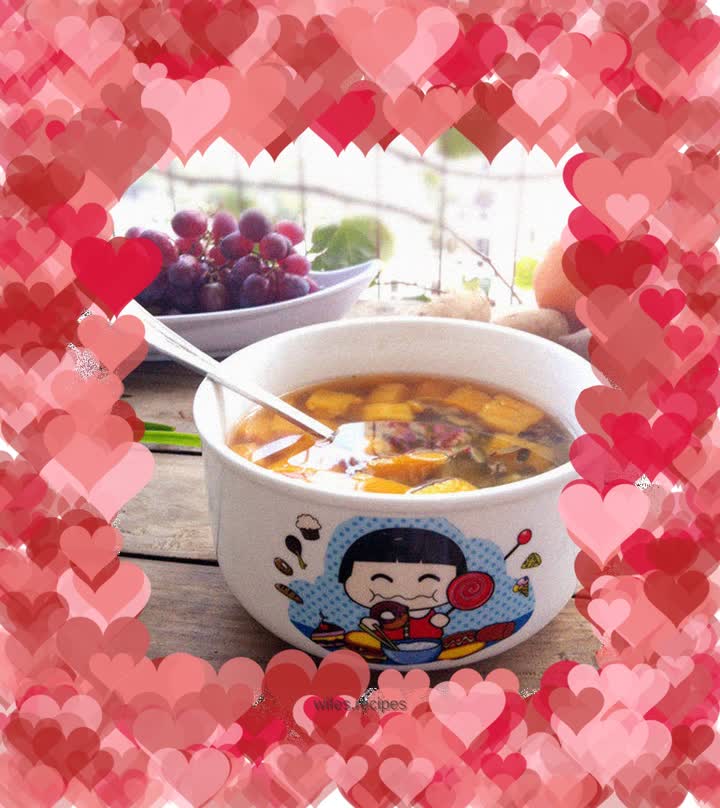 Sweet potato and wild rice syrup