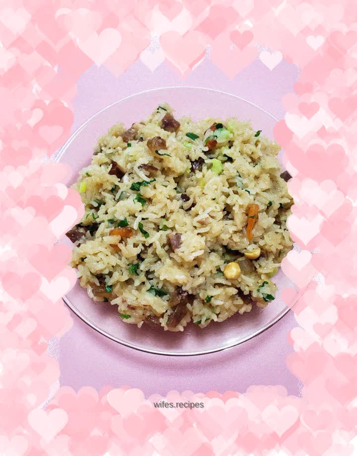 Fried glutinous rice