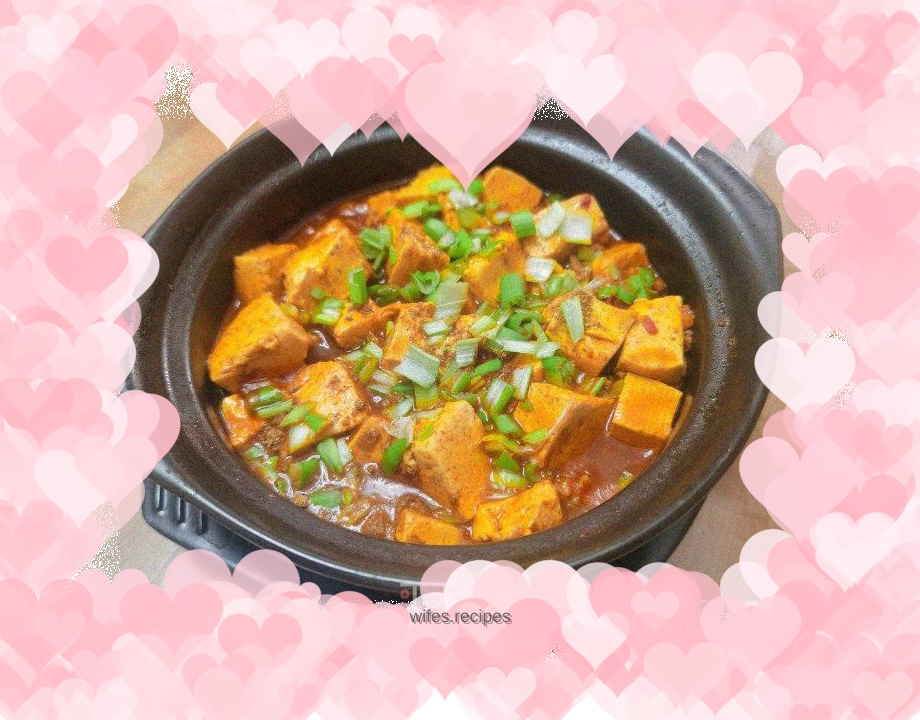 Homemade Mapo Tofu