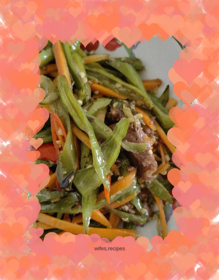 Beef Stir-fried Chili