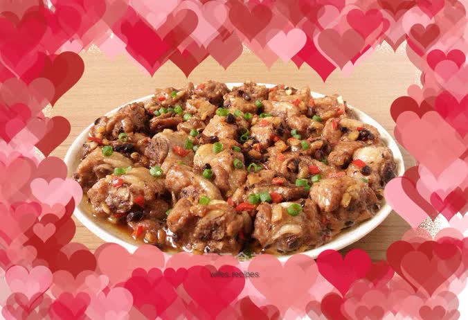 Steamed Pork Ribs with Black Bean Sauce