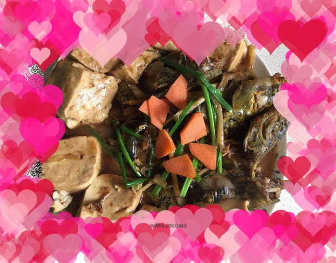 Homemade Yellow Bone Fish Braised Tofu