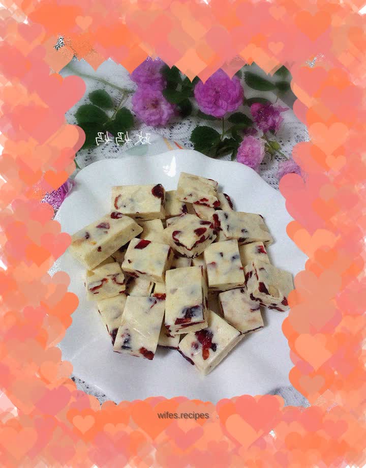 Cranberry Peanut Nougat