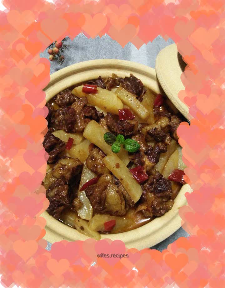 Beef Brisket and Roast Radish