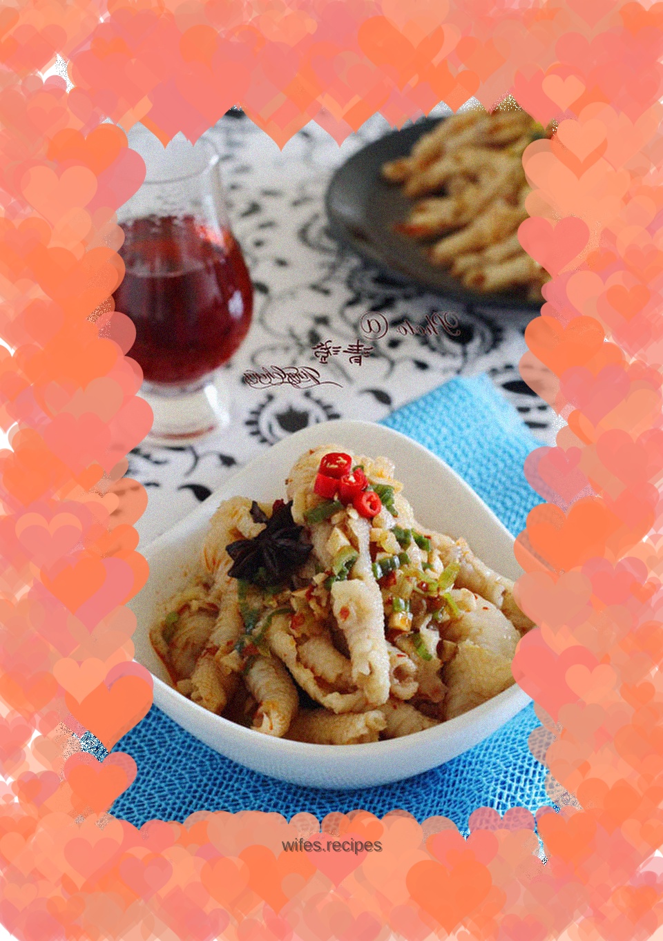 Boneless chicken feet