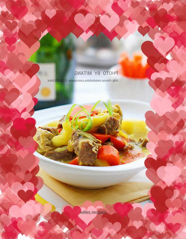 Curry Beef Brisket in Soup