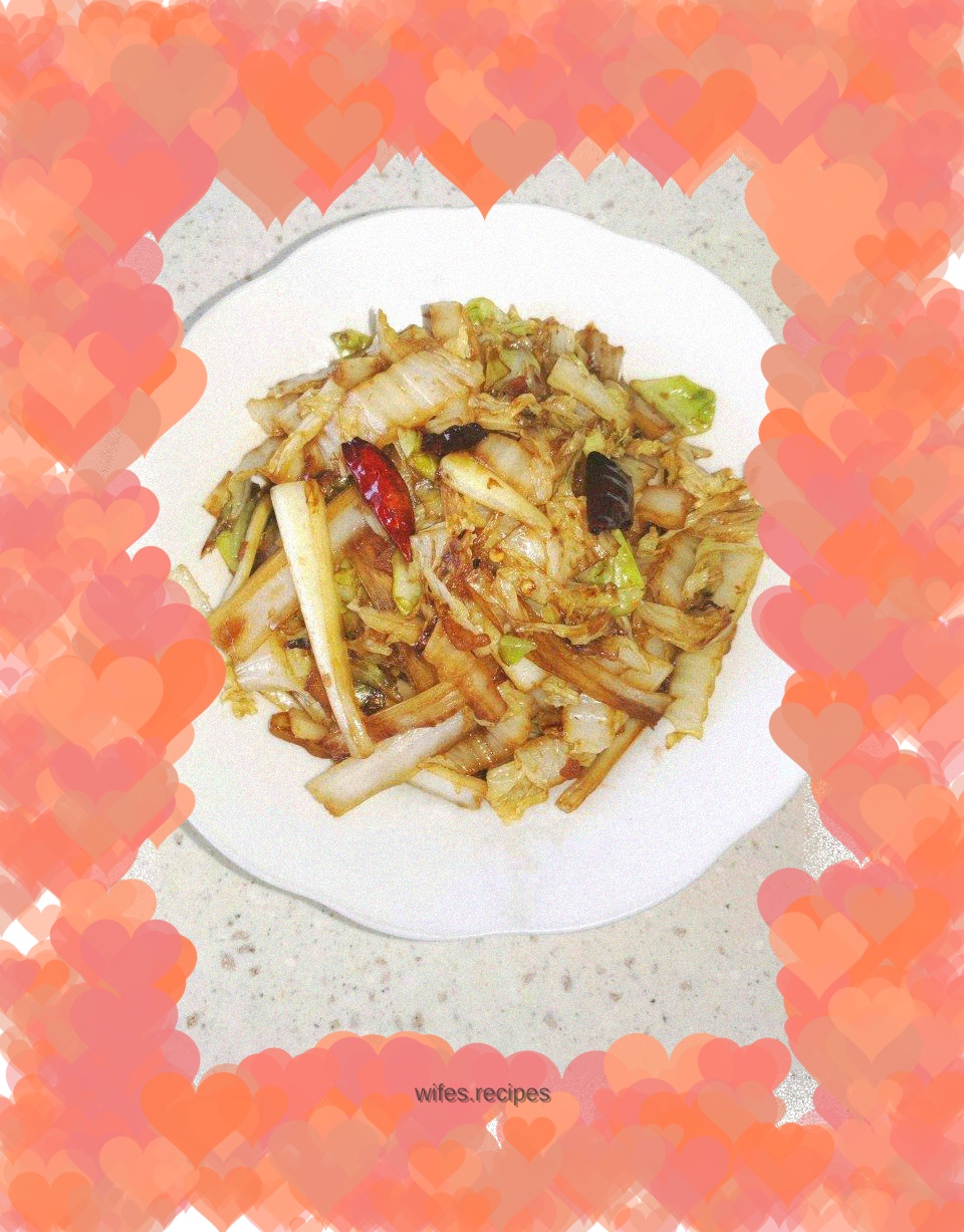 Hot and sour cabbage