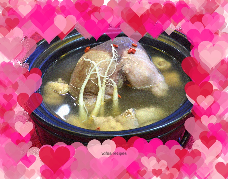 Ginseng and wolfberry