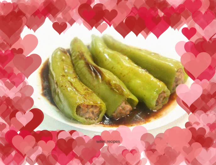 Lazy quick dish Tiger skin pepper