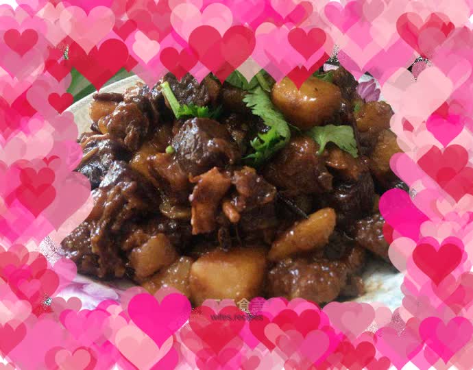 Beef Brisket Stewed with Potatoes