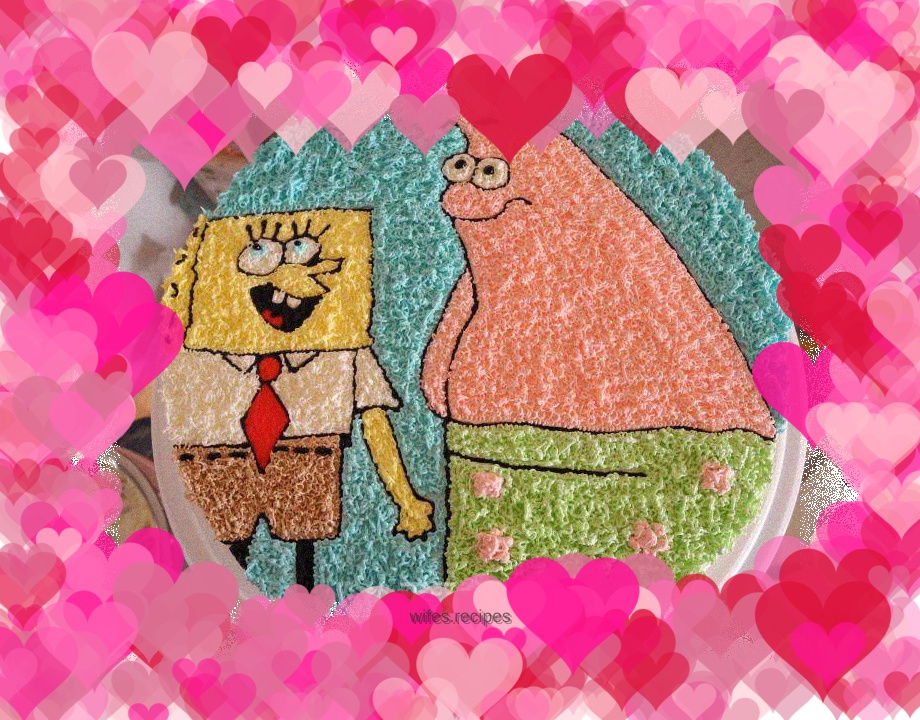 SpongeBob SquarePants and Patrick Star Cake