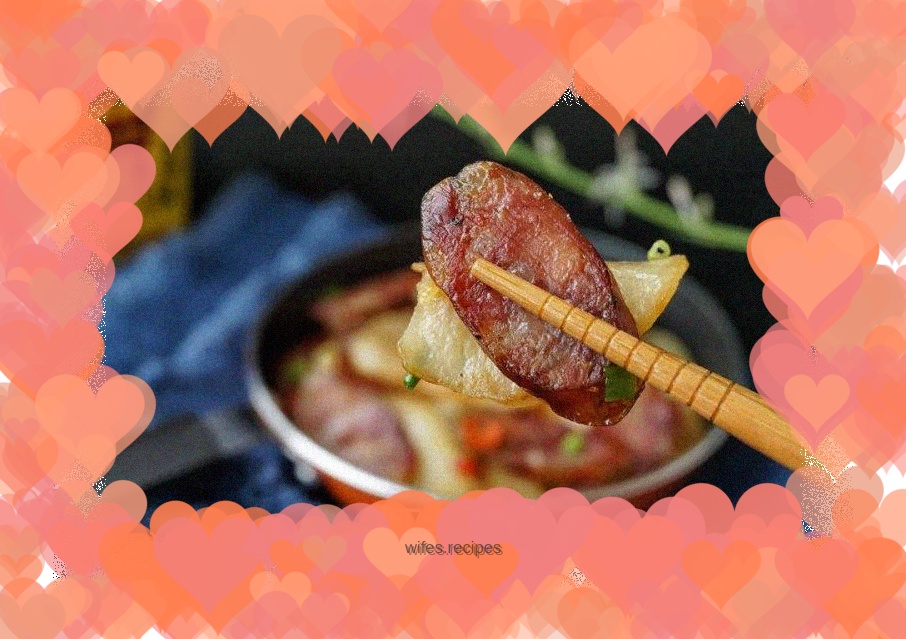 Griddle Potato Sausage Slices