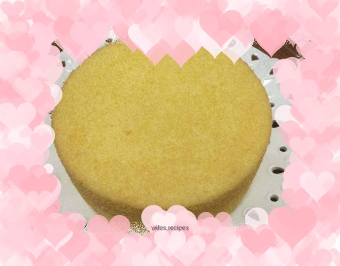 Six-inch basic chiffon cake