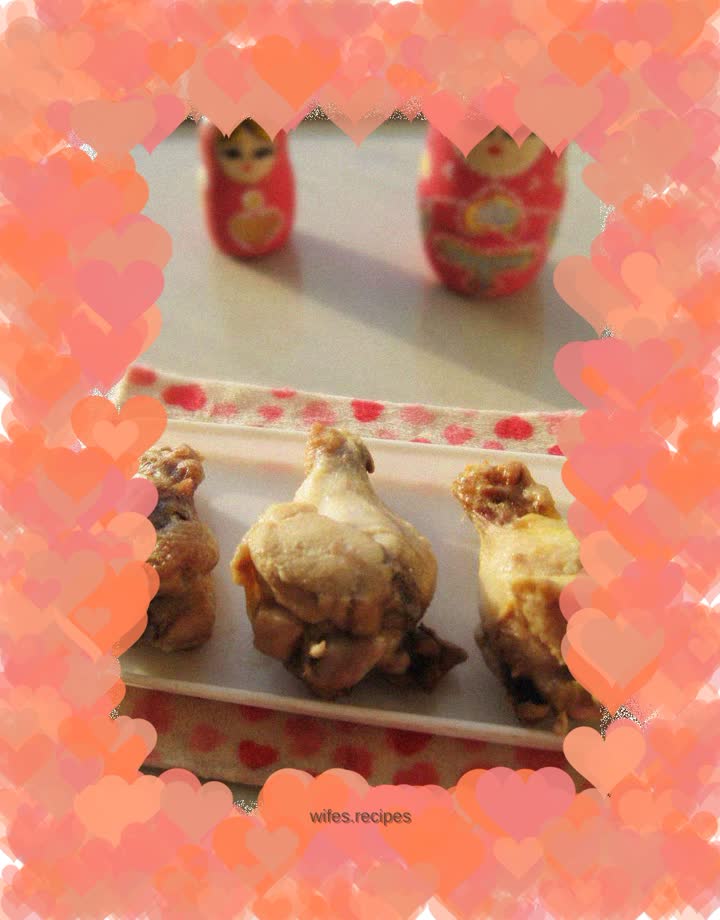 Salt-baked chicken wing roots