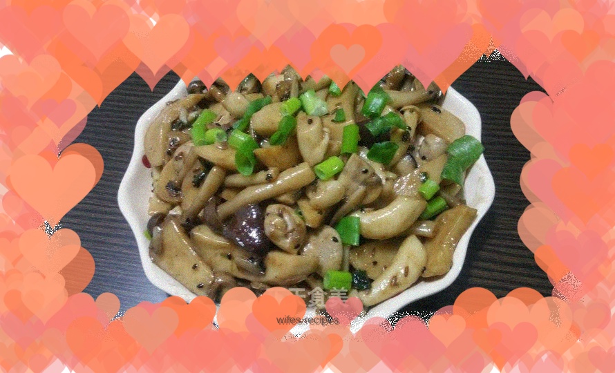 Cumin mixed mushrooms