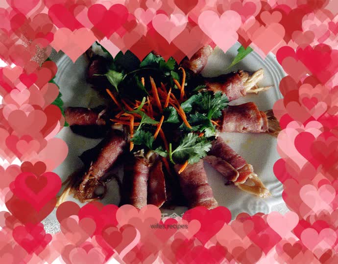 Bacon and Enoki Mushroom Rolls