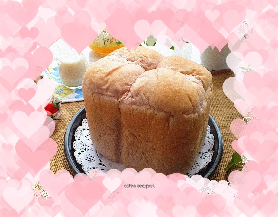 Purple sweet potato and black sesame toast